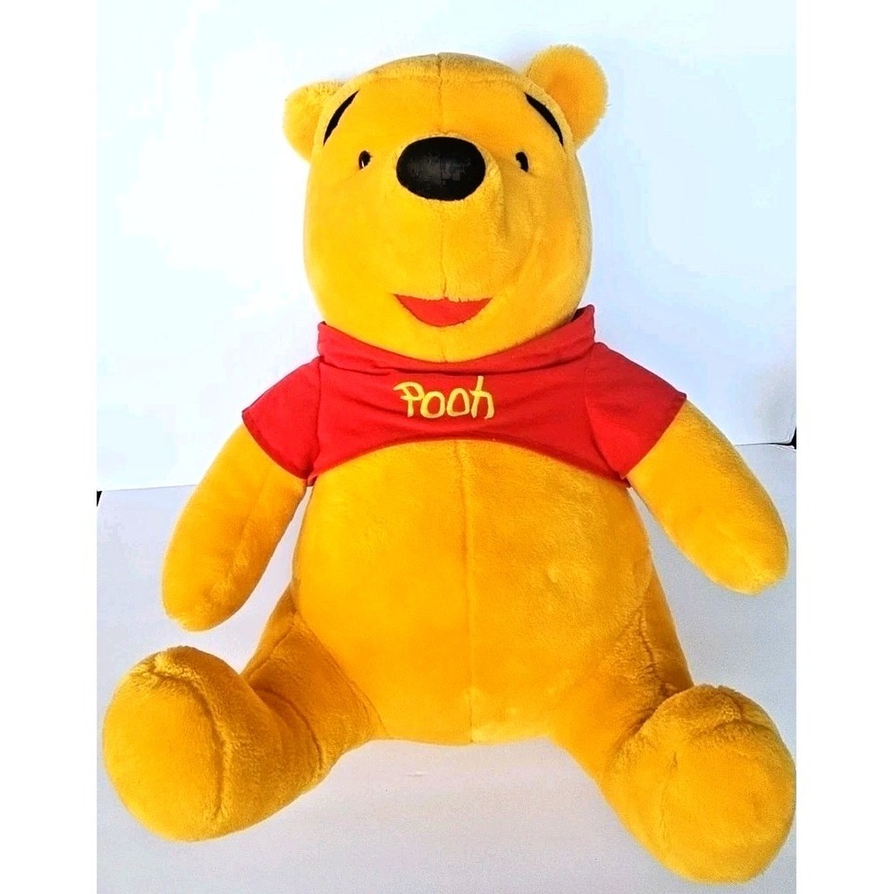 Disney Winnie‎ the Pooh Plush Stuffed Animal Classic Red Shirt Toy Collectible